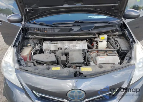 2012 Toyota Prius V Five from USA, damaged, VIN JTDZN3EU7C3097898